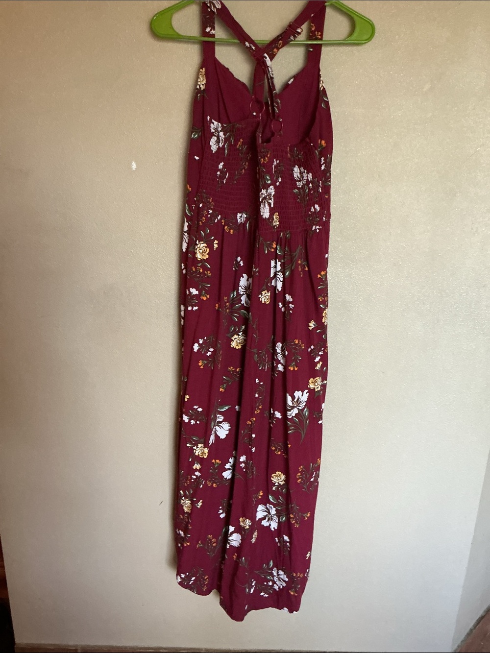 No Boundaries Burgundy High-Low Maxi Dress. NWT - Picture 3 of 4
